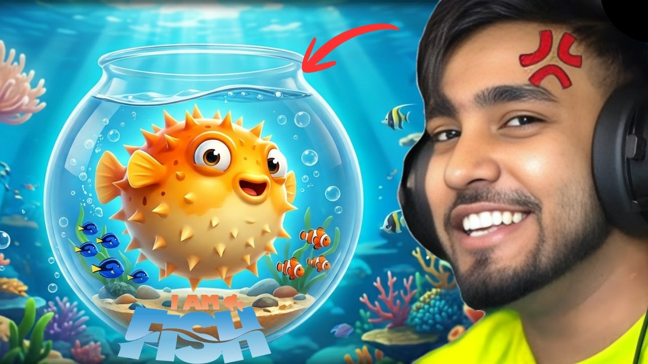 I BECOME A ANGRY PUFFERFISH AND ESCAPE MY BOWL