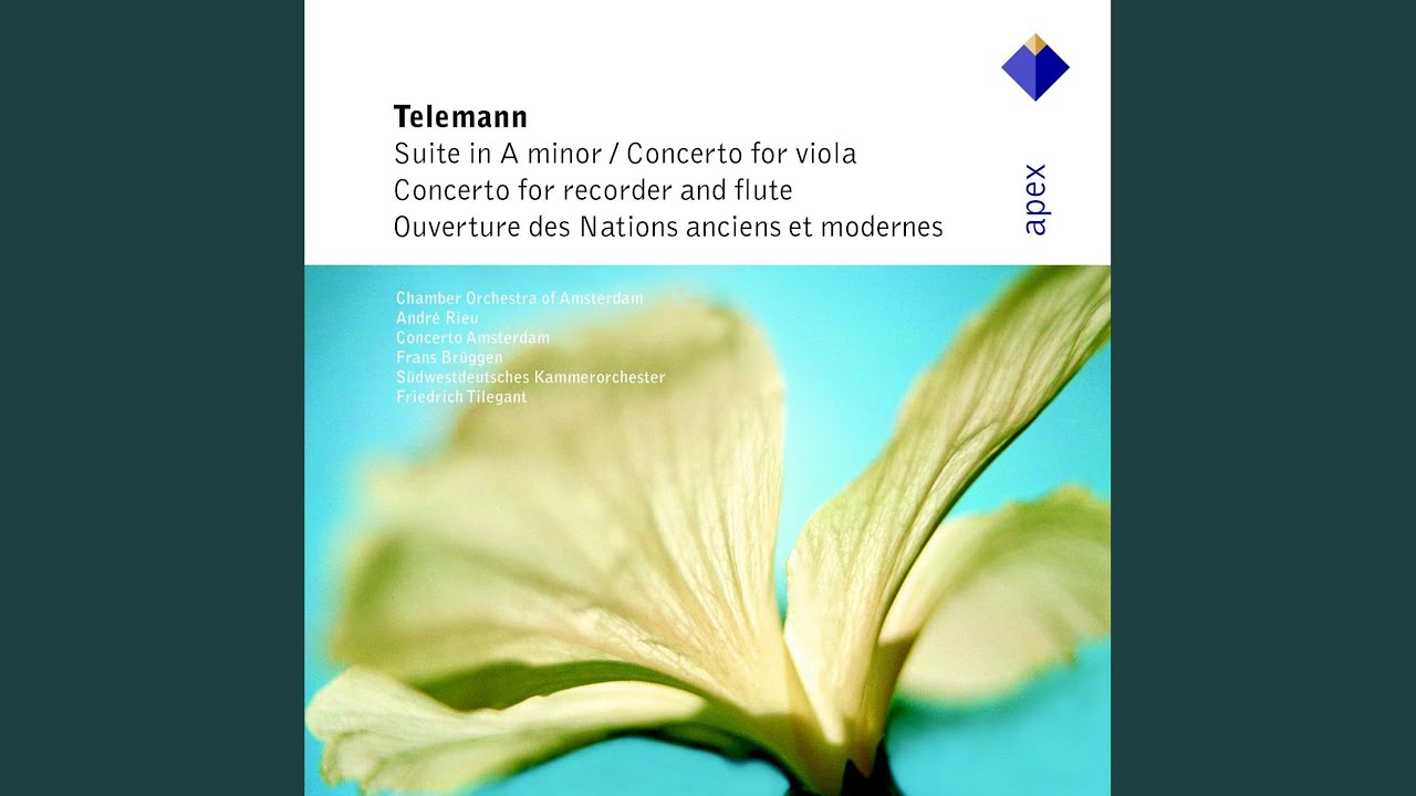 Telemann: Concerto for Recorder and Flute in E Minor, TWV 52:e1: IV. Presto