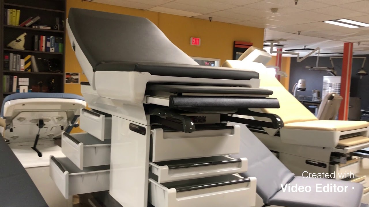 exam table video