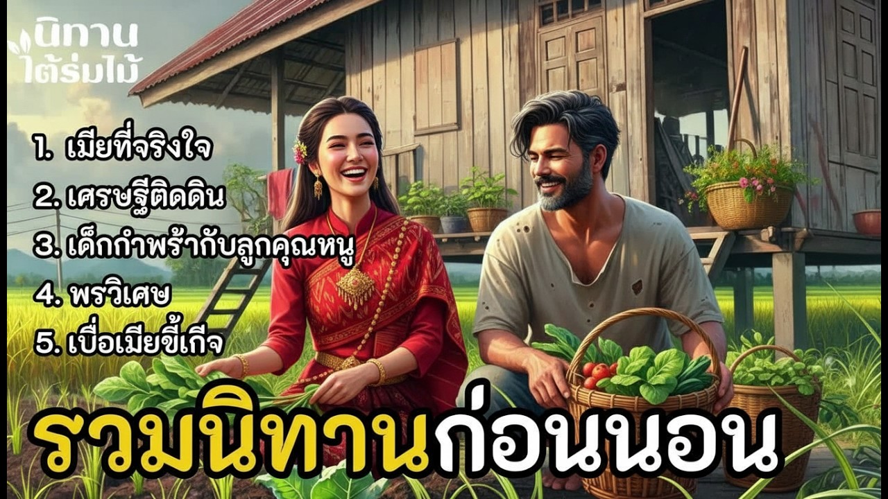 รวมนิทานก่อนนอน ฟังยาวๆ ｜ EP.80 #นิทานพื้นบ้าน  #นิทานสอนใจ #นิทานชาวบ้าน #เรื่องเล่าชาวบ้าน