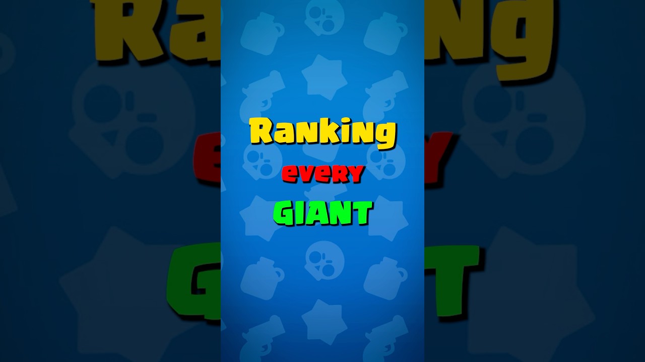 Ranking EVERY GIANT in Clash Royale!