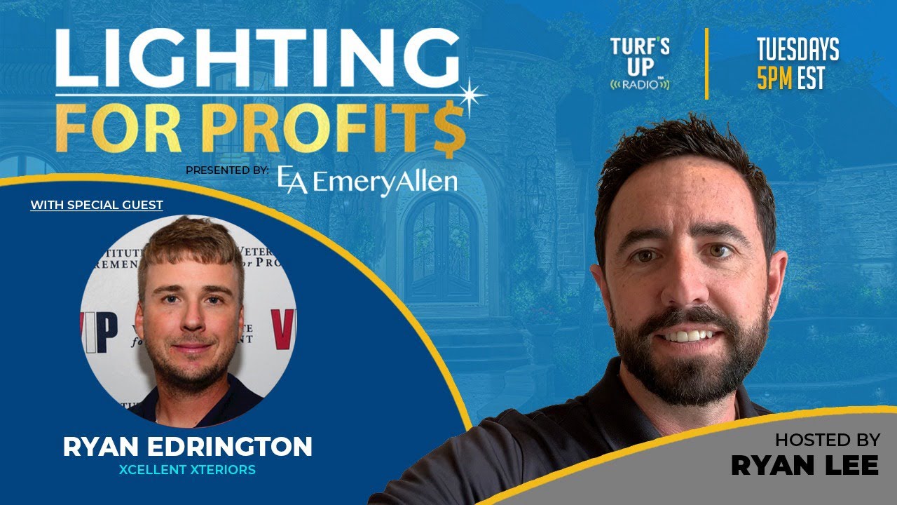 Ep39 - Ryan Edrington - Starting a landscape lighting business the right way