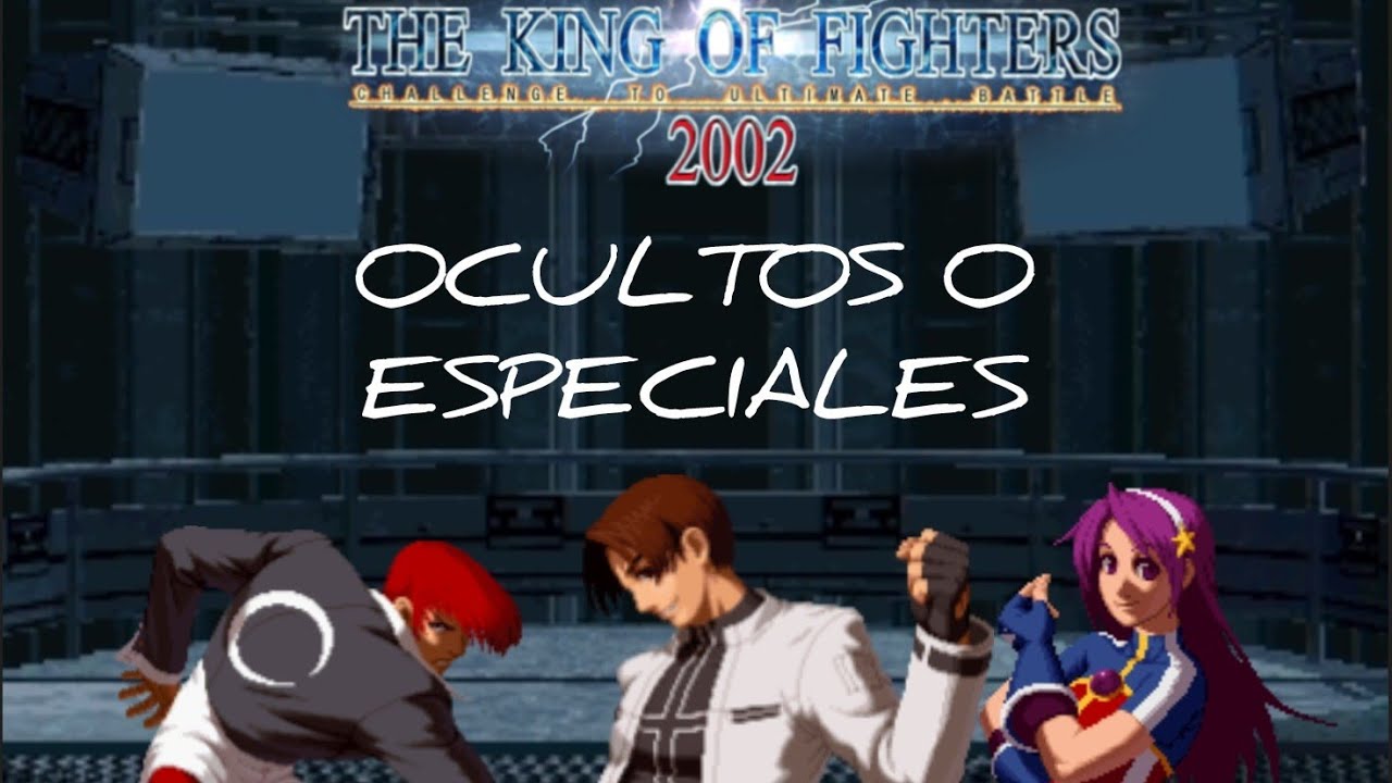 KOF 2002 MP2 OCULTOS O ESPECIALES  en Android