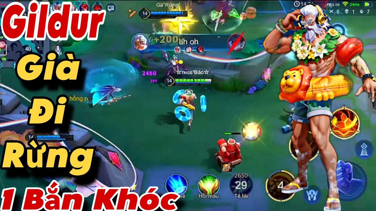 Gildur Đi Rừng Với Lượng Dame Cực Khủng Cuối Game Một Chưởng Bay Màu Lật Kèo Quá Mãn Nhãn