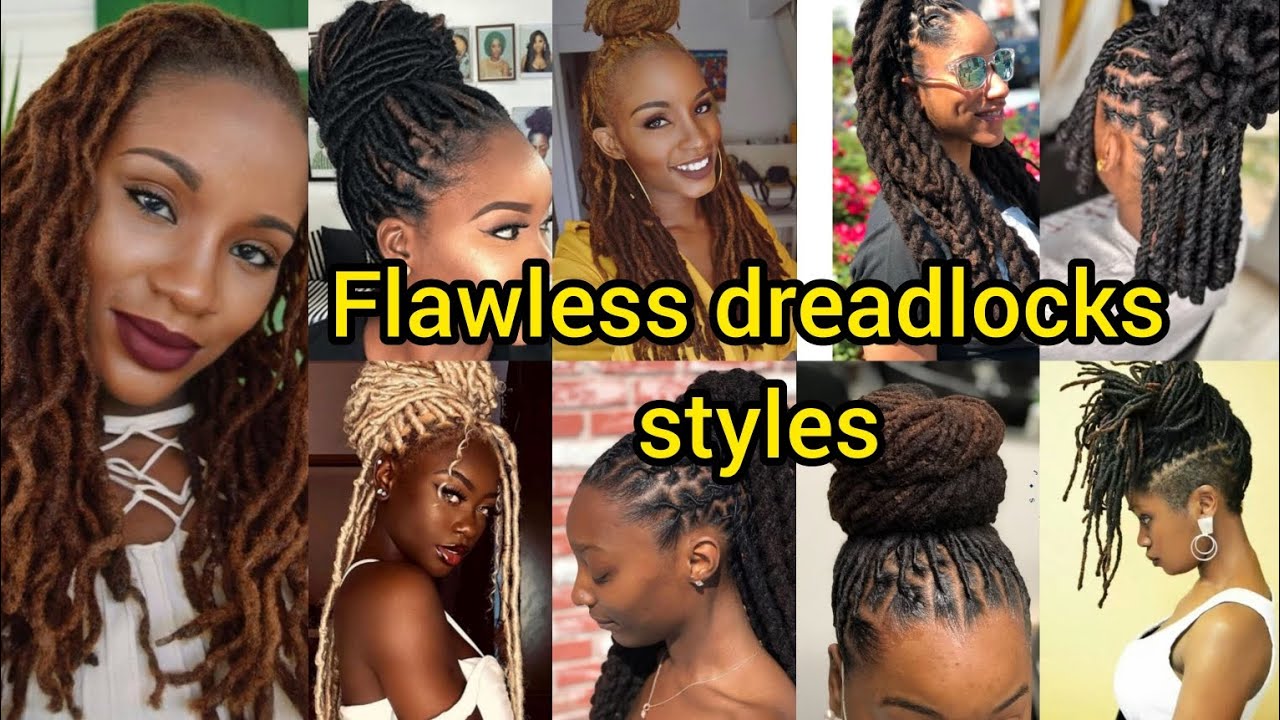 Flawless dreadlocks hairstyles for black women | Dreads styles 2025 | Dreadlocks styles