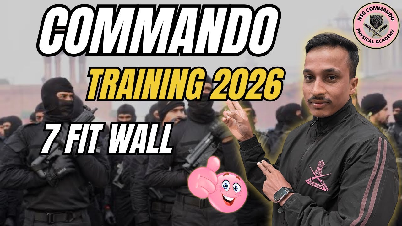 Nsg Commando Training में सब से ज़्यादा फेल होने है 🤔Commando Training Kaise Kare 2026#nsg #viral 