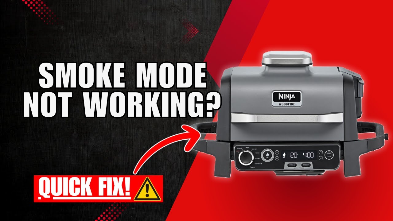 Ninja Woodfire Smoke Not Working? Here&rsquo;s the Fix