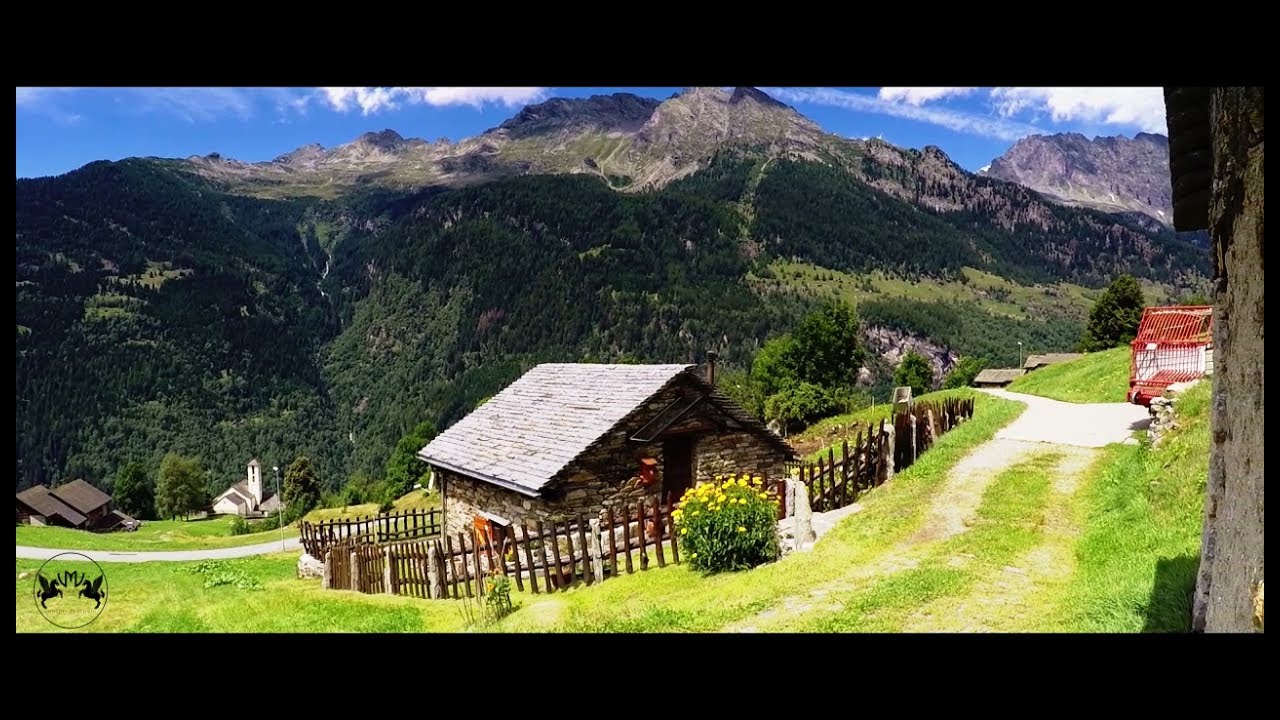 Braggio, Val Calanca - one of the most peaceful places in the world. Relaxing music