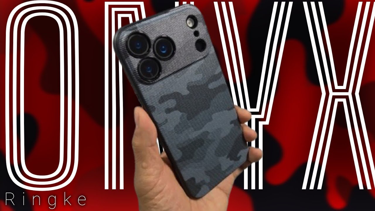 Чехол Ringke Onyx Black с магнитом для iPhone 17 Pro Max