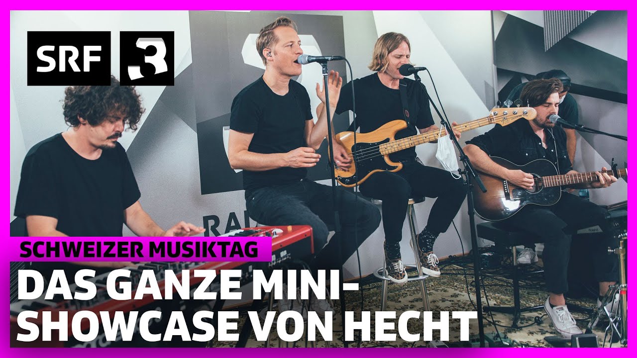 Das ganze Mini-Showcase von Hecht | Schweizer Musiktag | SRF 3