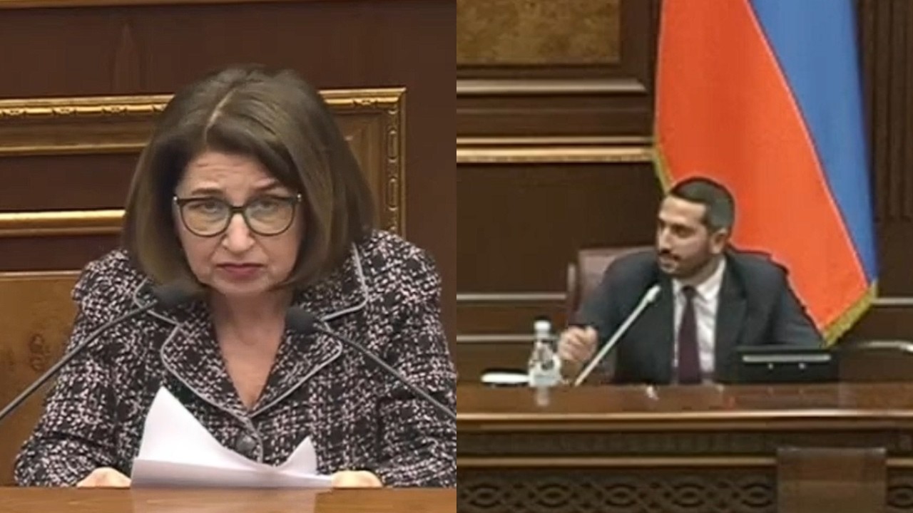 «Ռուբեն Ռուբինյանի ցինիկ պահվածքն՝ Արմենուհի Կյուրեղյանի ելույթից առաջ»