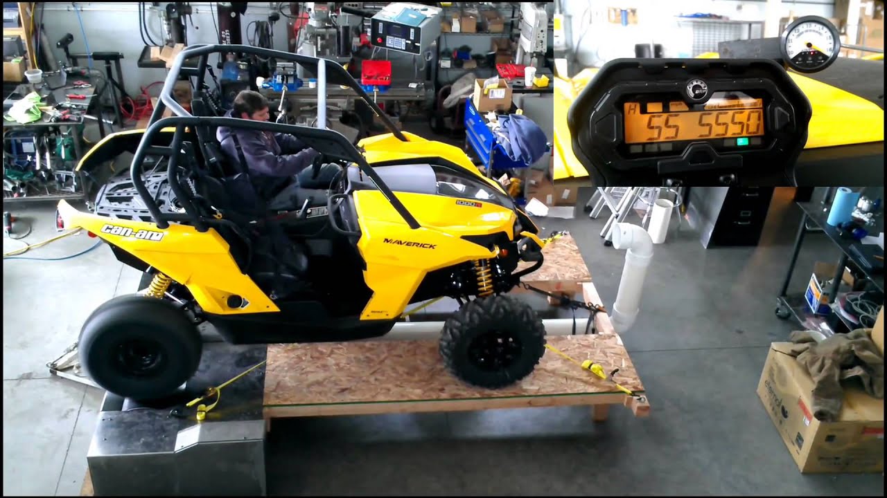 Can Am Maverick Dyno Run