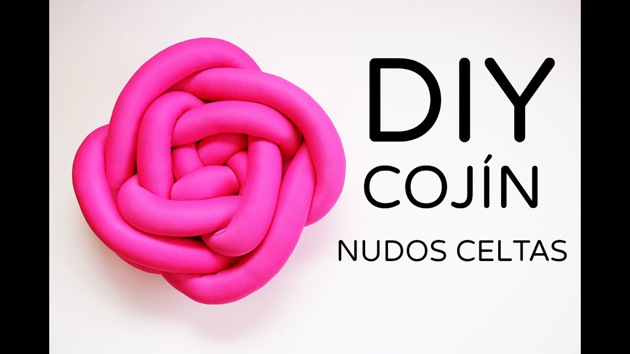 Cómo hacer cojines con nudos celtas  | DIY COJINES DECORATIVOS