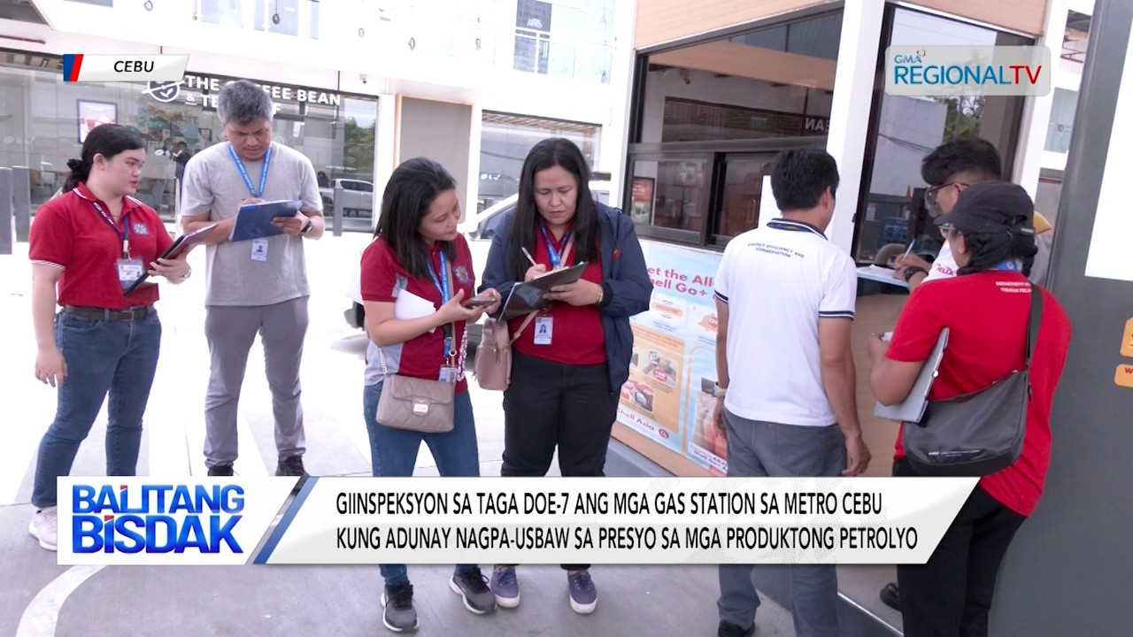 DOE-7, Nag-inspeksyon sa mga Gas Station sa Metro Cebu | Balitang Bisdak