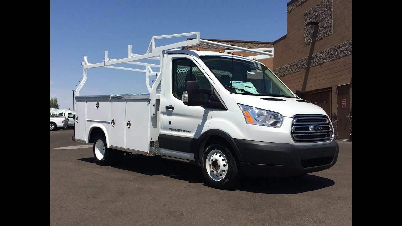 2015 Ford Transit T-350 Royal Service Body Diesel Walkaround