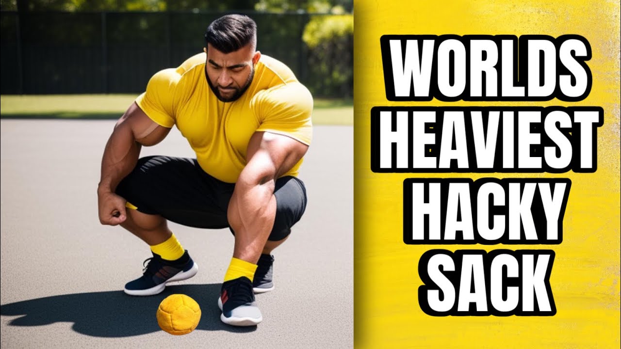 Making the World’s Heaviest Footbag - World Record Hacky Sack?