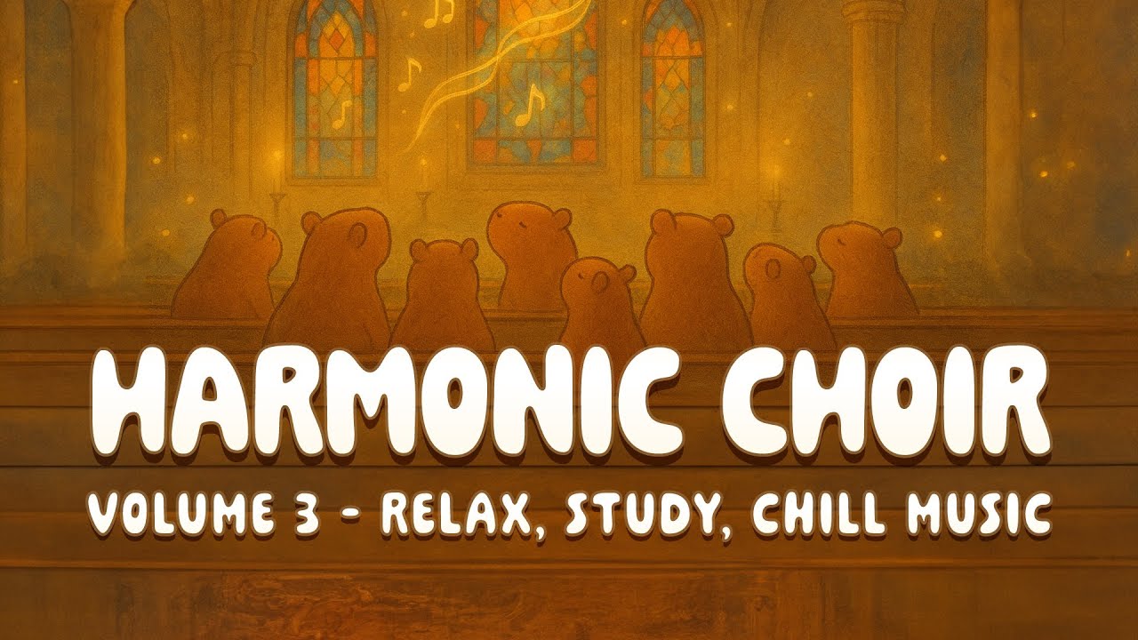 Harmonic Choirs Background Music Vol.3 – CapyFi 🎶🕊️ [1 Hour]