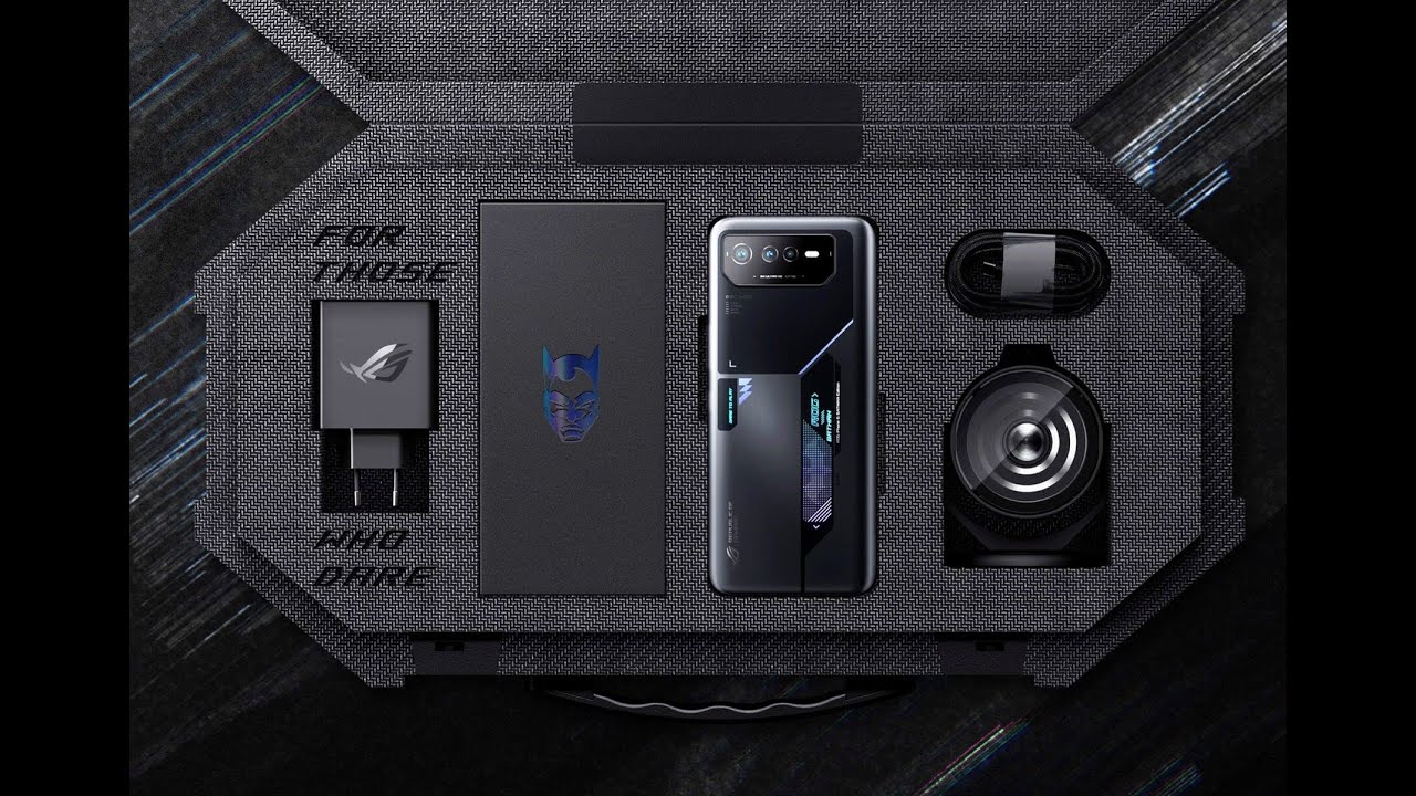 The Batman Edition of the ASUS ROG Phone 6