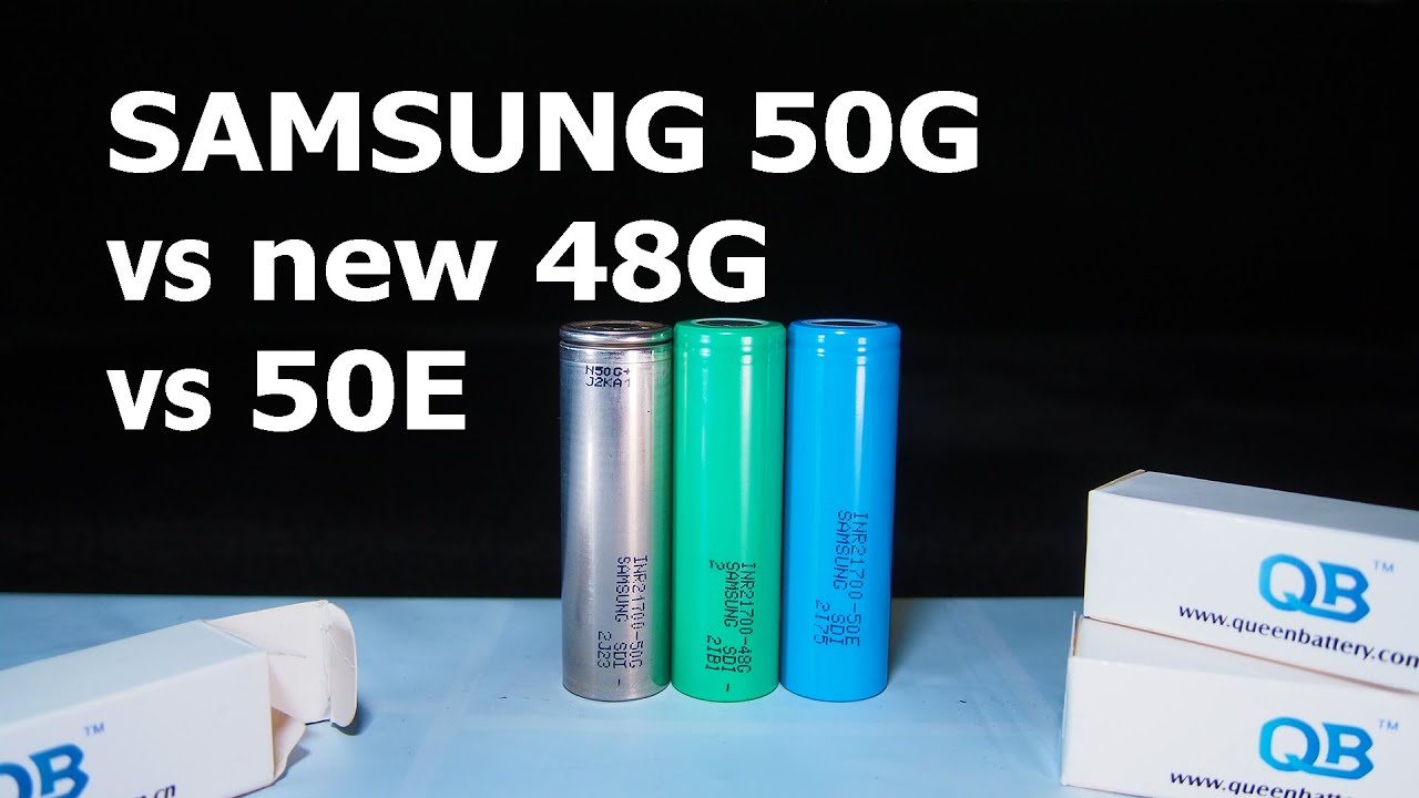 Samsung 50G vs 48G (new version) vs 50E - capacity test and comparison
