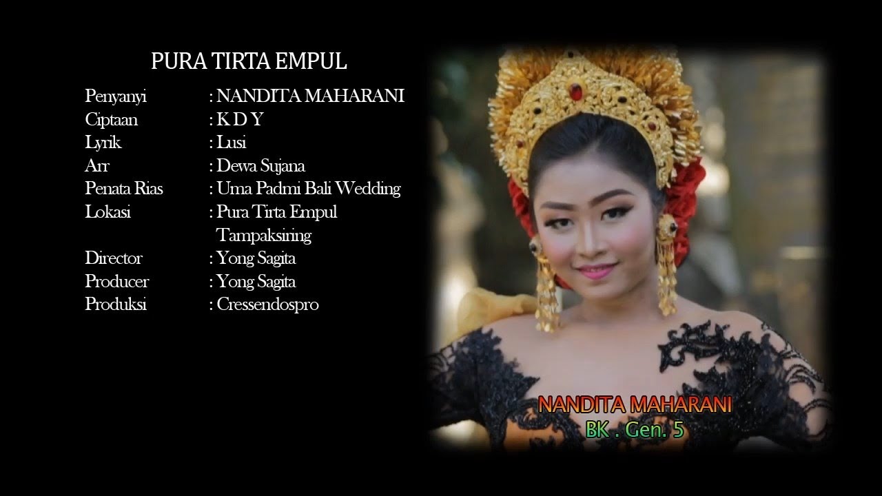 Nandita Maharani  - Pura Tirta Empul