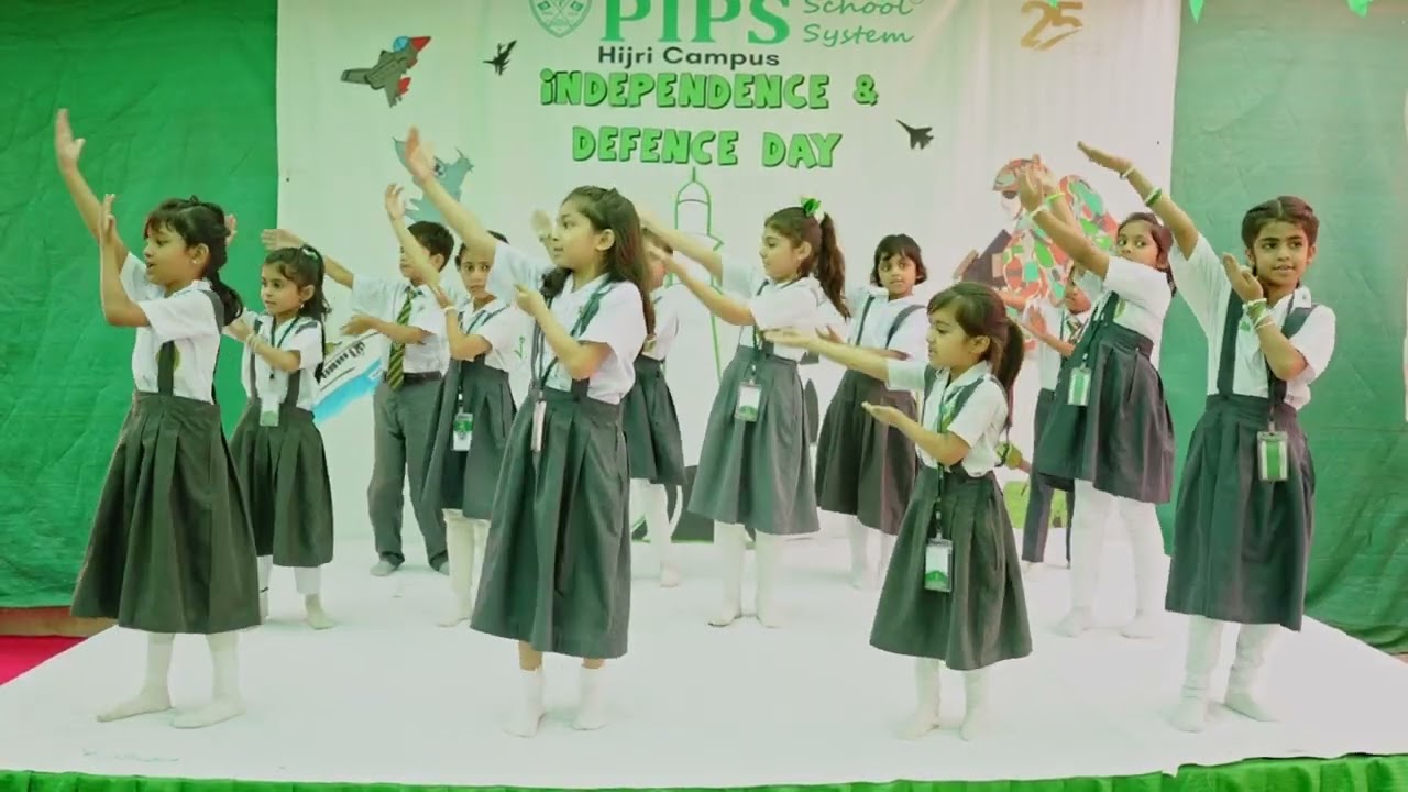 Independence Day 2025 Performance - Shukria Pakistan by Primary Students