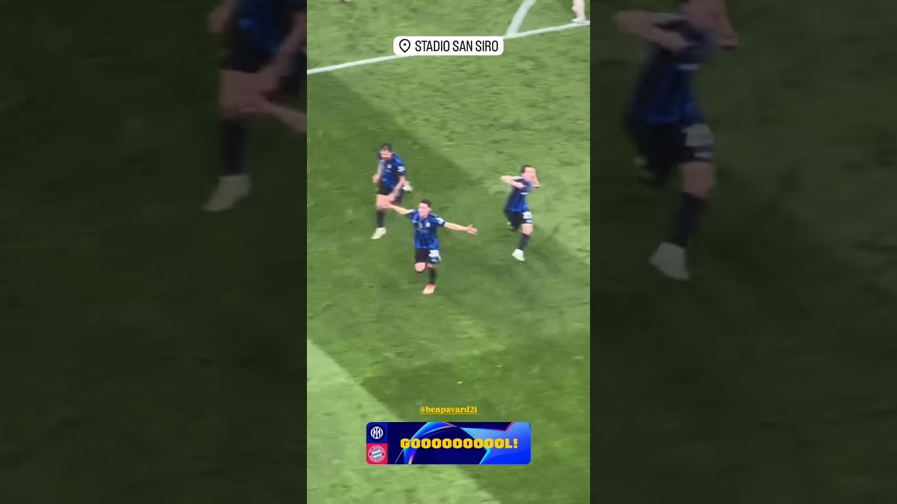 Benjamin Pavard Goal For Inter Milan vs Bayern Munich 2-2 Goals today