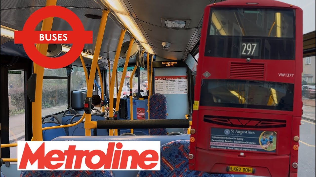 Journey on Metroline Route 297 to Ealing Broadway 