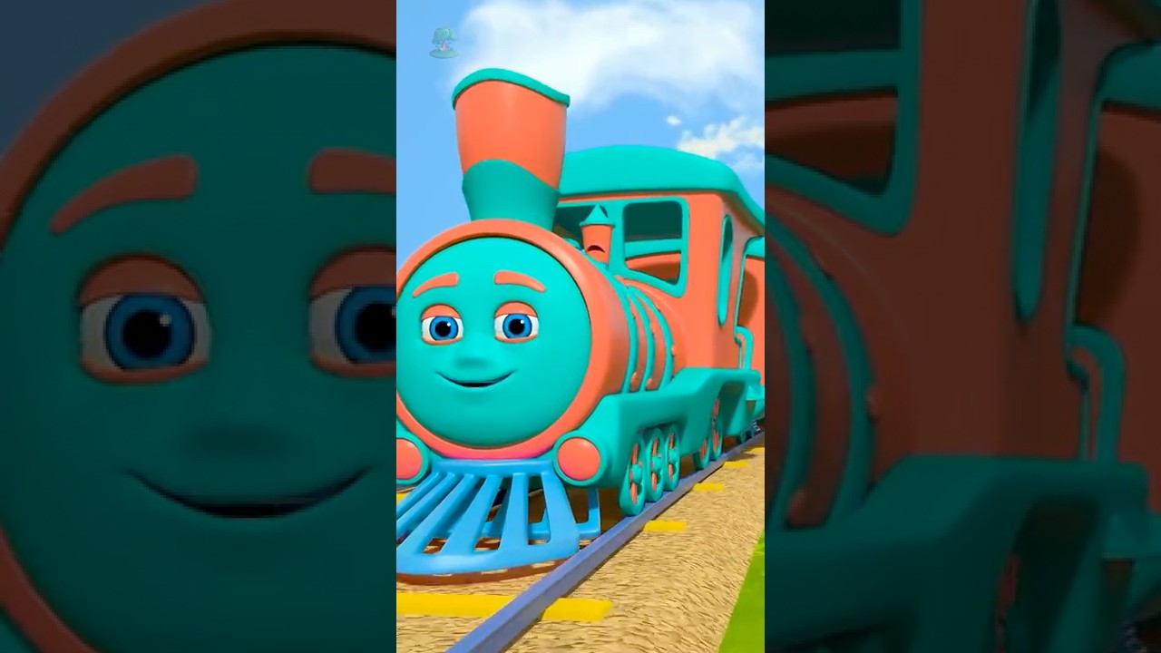 Wheels on the Train #shorts #explore #cartoon #ytkids #trending #viral
