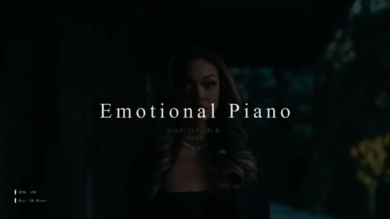 Emotional Piano - Type Beat | JLProfi x SVVA | 158 BPM G# Minor