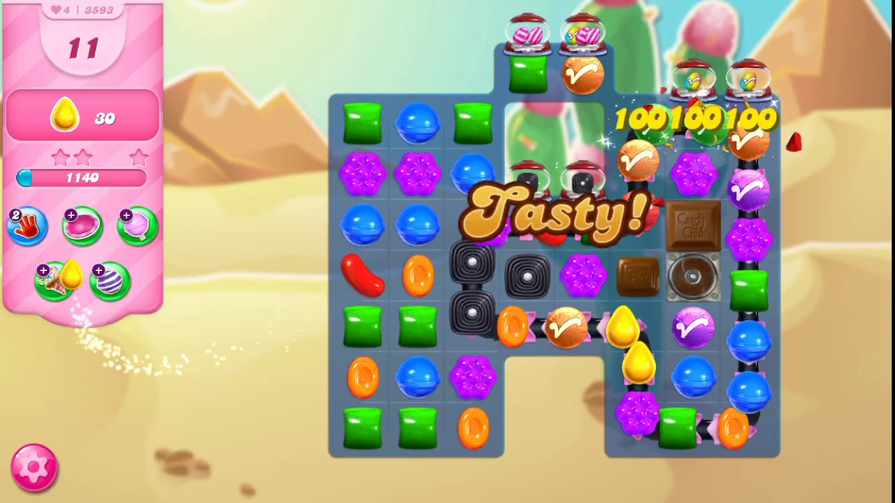 Video Game Cu Bin -Candy Crush màn 3593