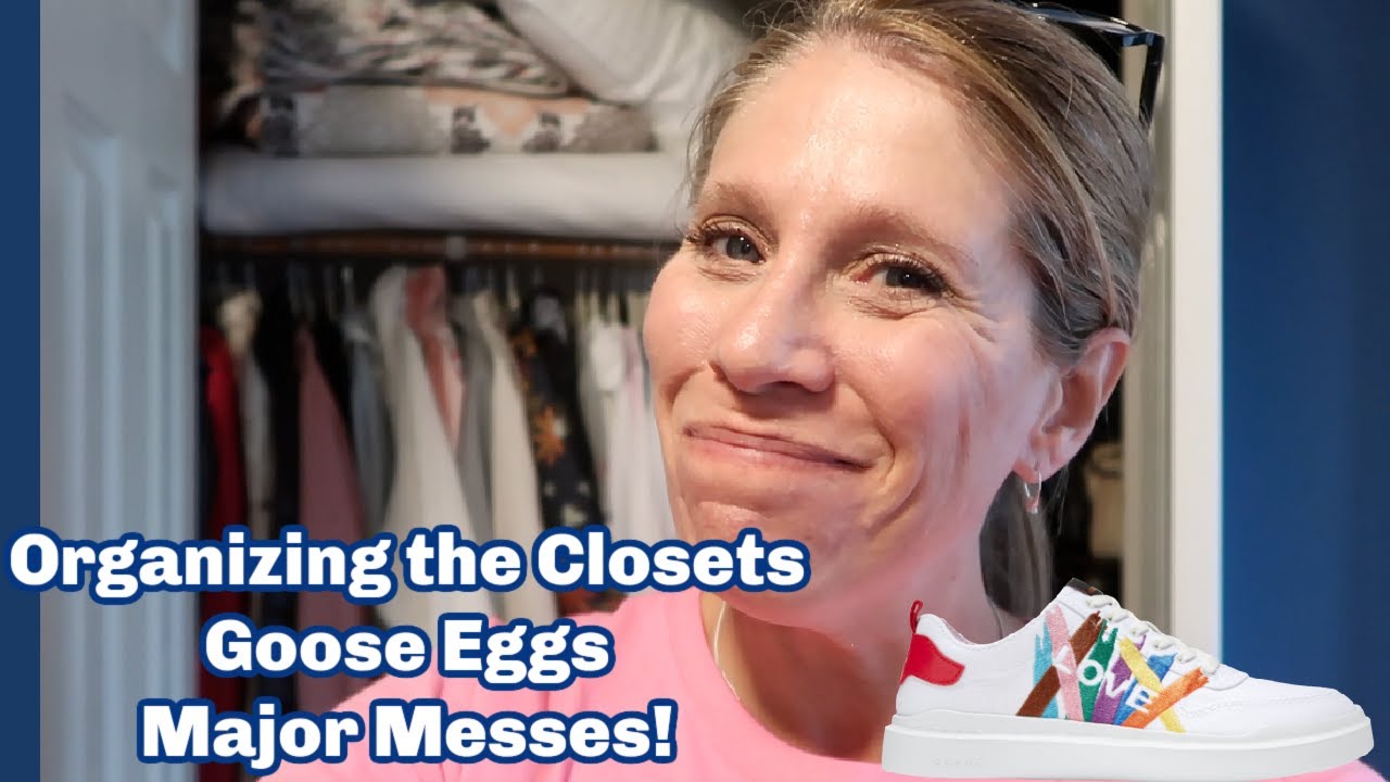 Closet Organization | BEFORE & AFTER | Closets & Bruises Life With Favor Vlog