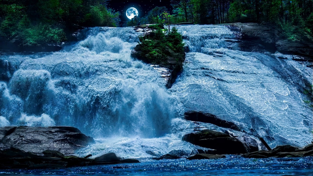 Waterfall White Noise for Sleep & Relaxation