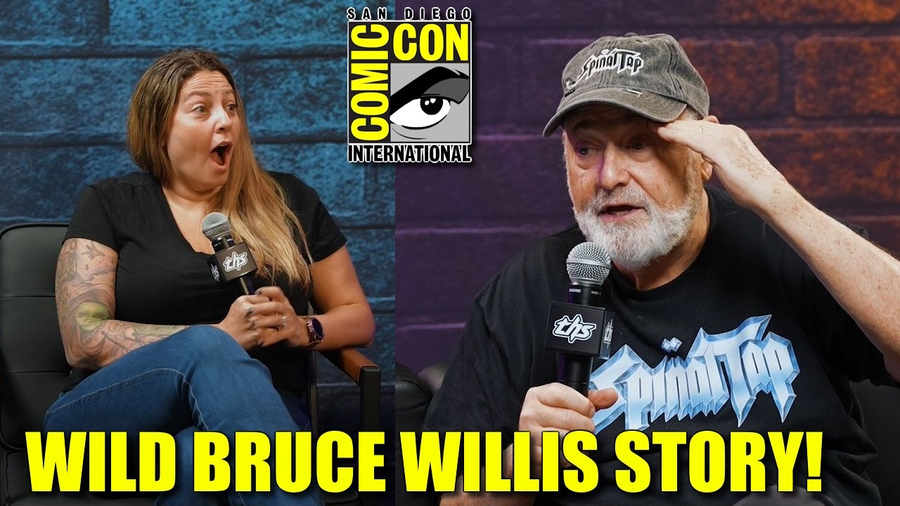 Rob Reiner on Spinal Tap 2 & AN ABSOLUTELY WILD Bruce Willis Story! (SDCC 2025 Interview)