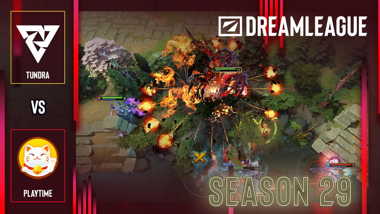 TIEBREAKER MATCH! PLAYTIME vs TUNDRA - HIGHLIGHTS - DreamLeague S29