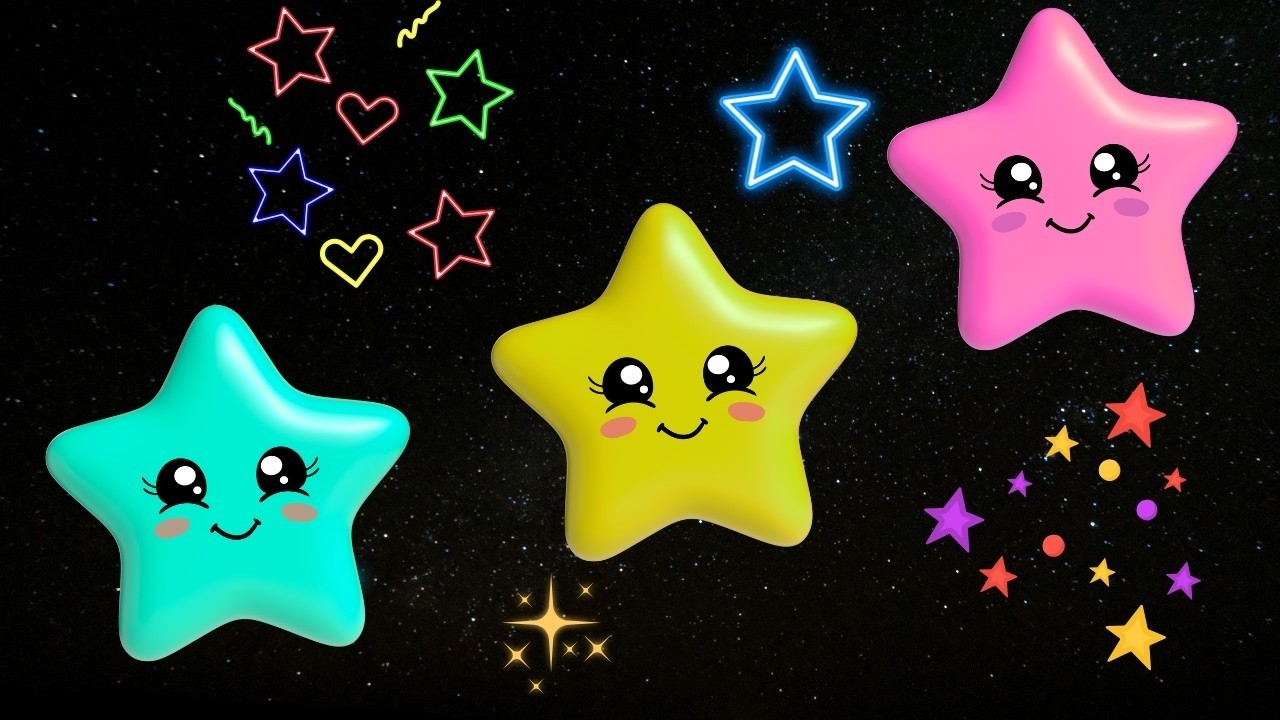 Twinkle Twinkle Little Star ⭐🌙 | Peaceful Night Nursery Rhyme for Babies | Gentle Sleep Lullaby