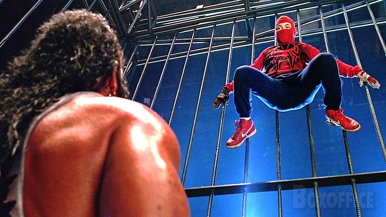 Spider-Man vs BoneSaw McGraw - Cage Fight Scene -Spider-Man (2002) Movie Clip 4K