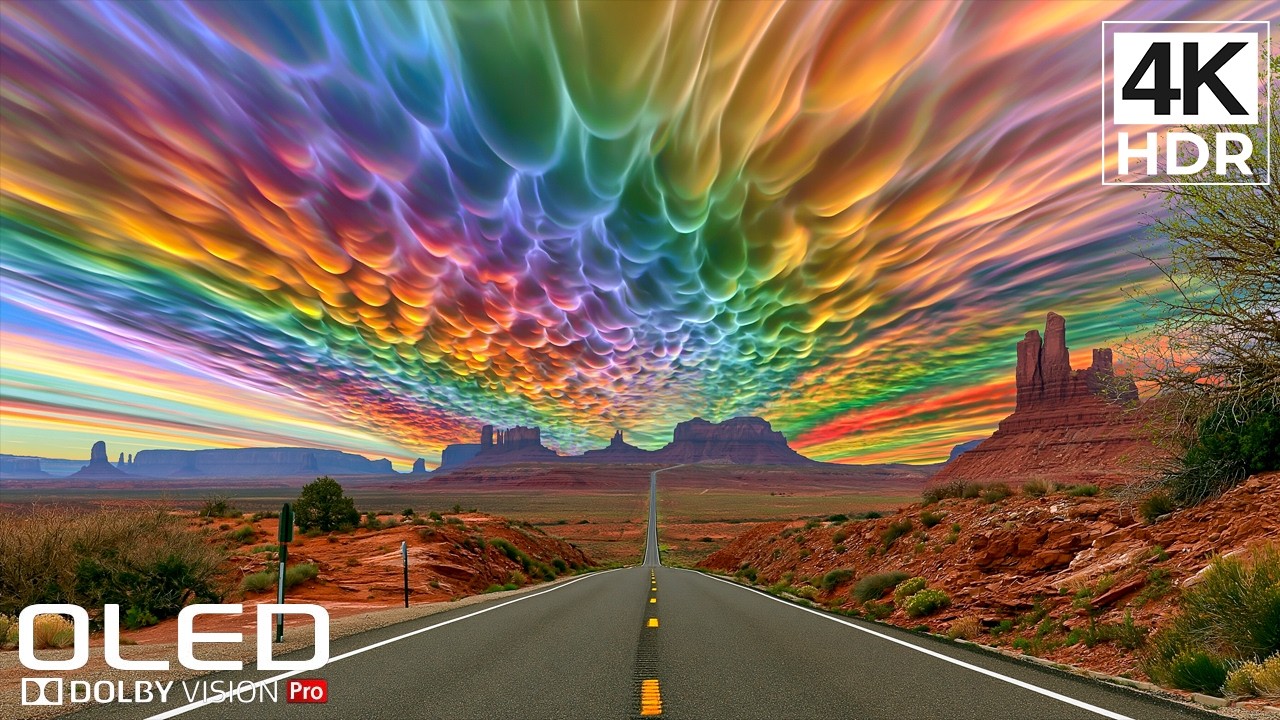 Dreamlike Colors in 4K HDR 60FPS | Dolby Vision HDR Demo for OLED, QLED & Smart TV
