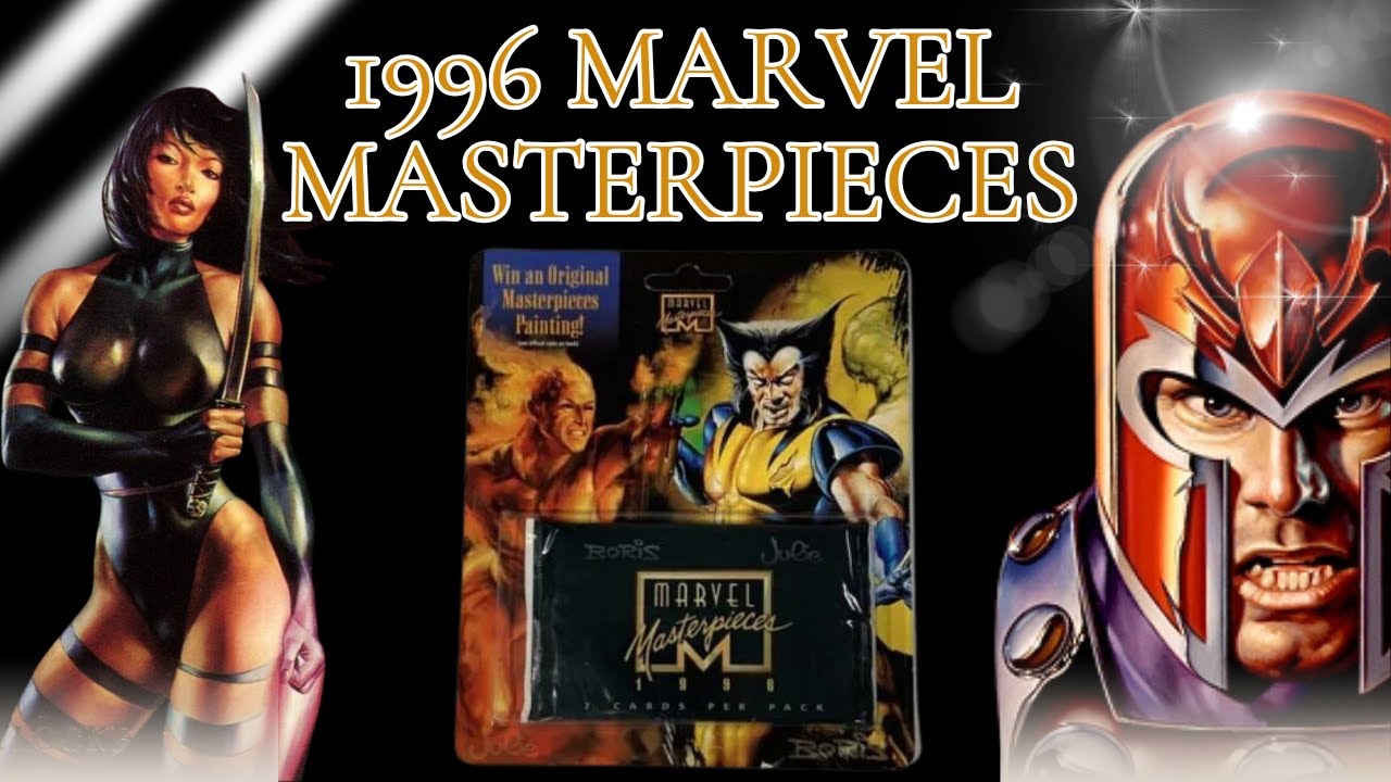 Открытки Marvel Masterpieces 1996 года | Винтажное искусство Marvel и редкие обложки!