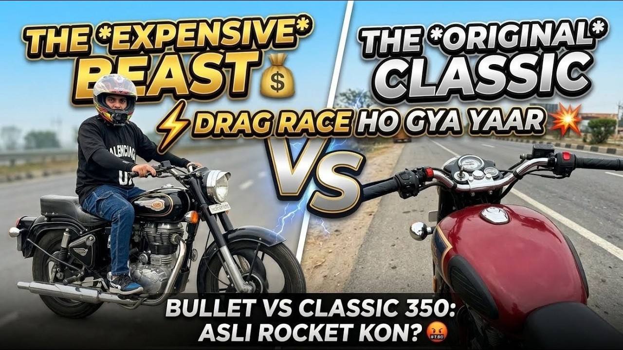 classic v/s standard ho gya guys 💥🚀 (itni modified bullet 😱)@SonuPlaha bhai ne hara diya 🤯