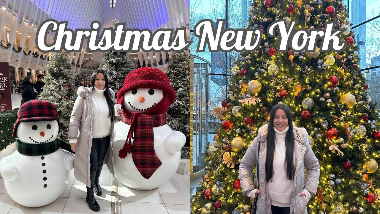 Christmas in New York |  The Oculus, Brookfield Place, Wall Street… #christmas #xmas #newyork #nyc