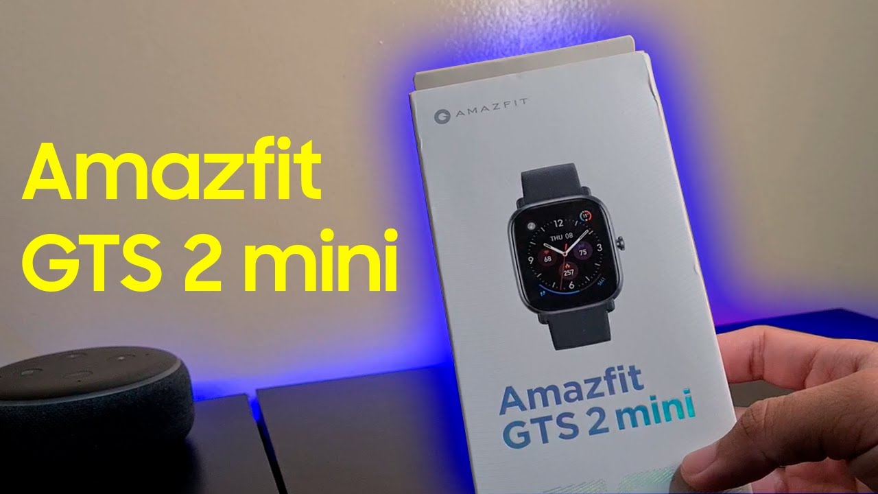 Amazfit GTS 2 mini Nova Versão - UNBOXING E CONFIGURAÇÕES NO APLICATIVO