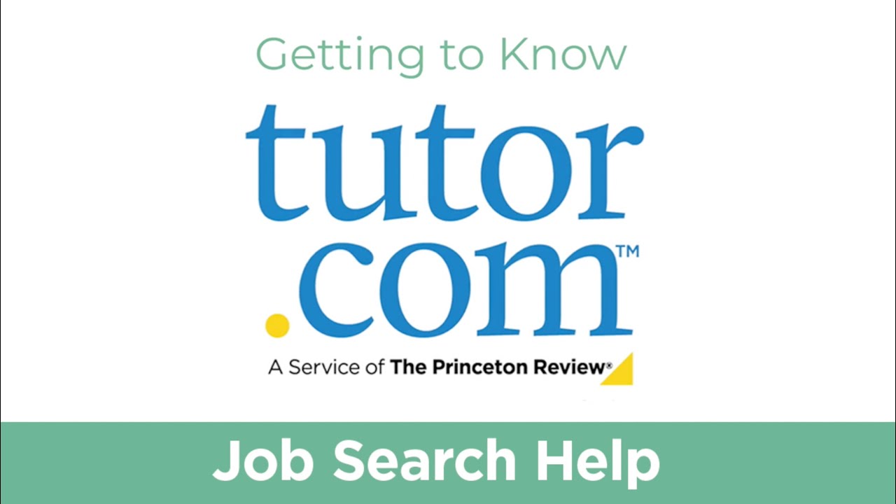 Tutor.com | Помощь в поиске работы