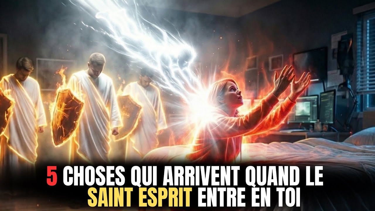 5 Choses Que Tu Ressens Quand Le Saint Esprit Entre en Toi 