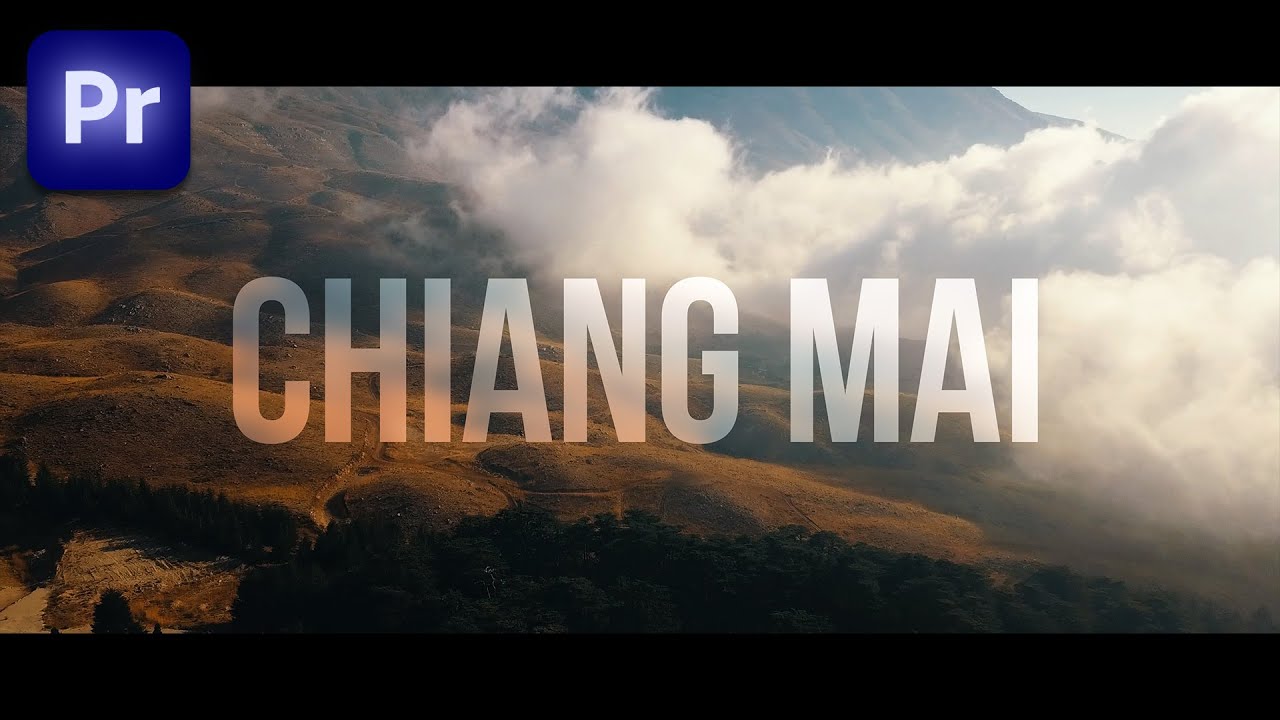 วิธีใส่ข้อความแบบในหนัง The Gray Man สวยๆ เท่ๆ ทำจบใน Premiere Pro