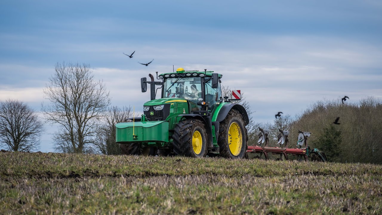 John Deere 6215R (Still Ploughing)! 4K