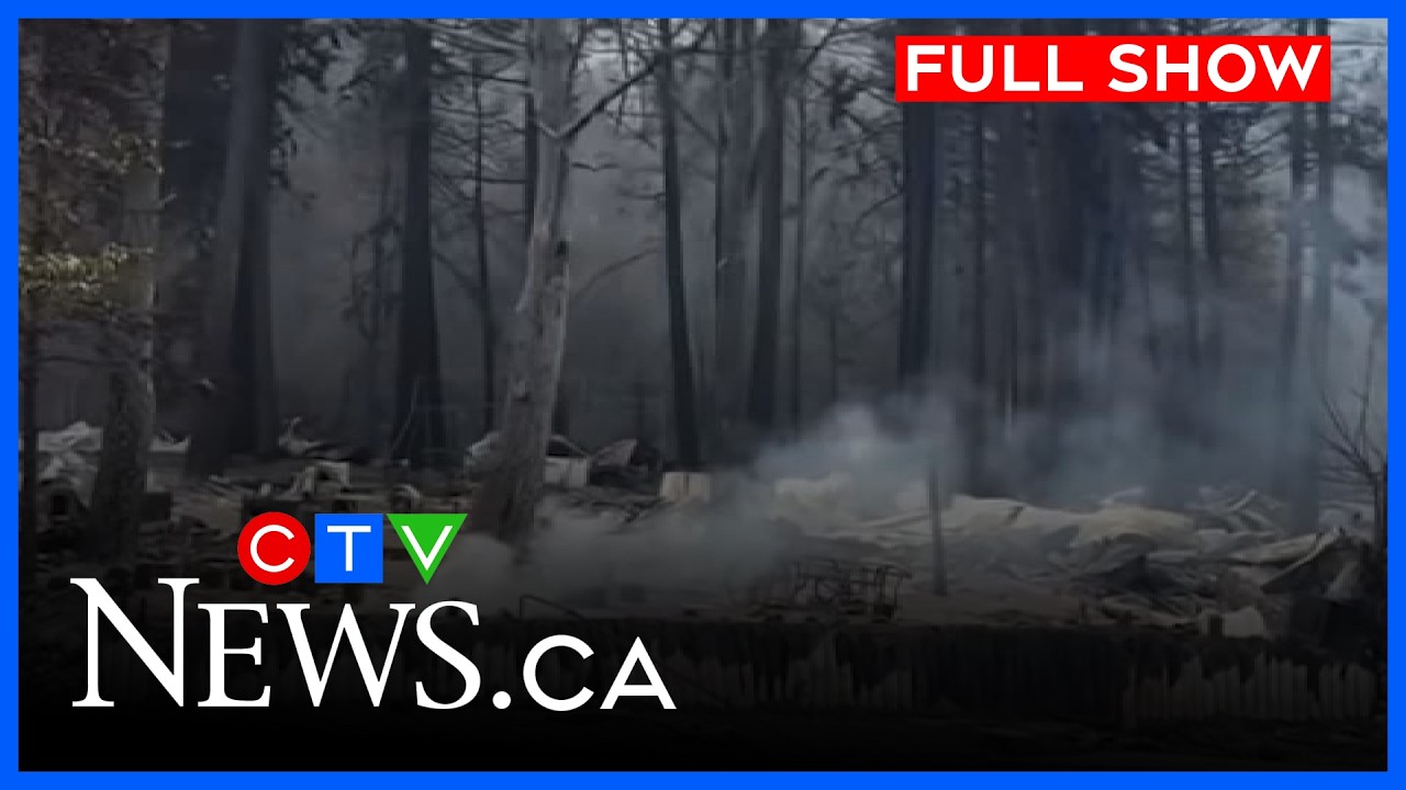 Сотни домов уничтожены лесными пожарами | CTV News Vancouver в шесть часов, 4 августа 2026 г.