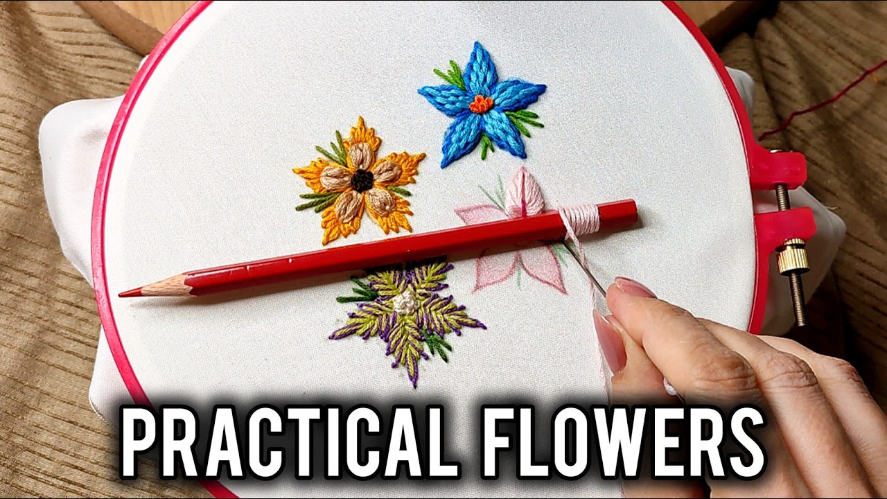 Learn these magical flowers and your embroidery will be transformed!
