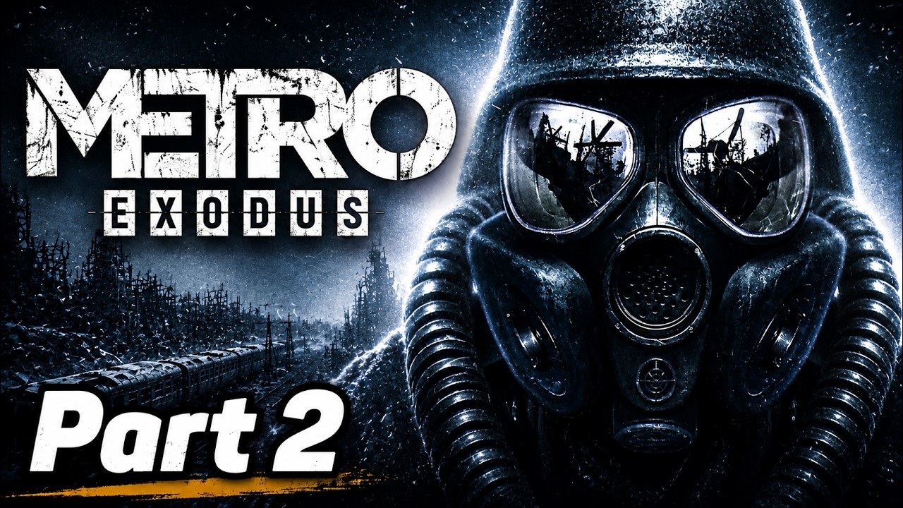 Metro Exodus Part 2 - From Winter Ruins to Escaping the Volga Bridge! [4K 60FPS]