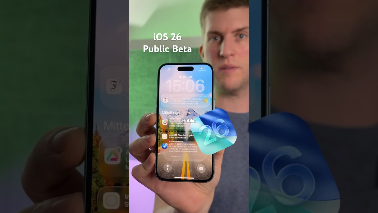 iOS 26 Public Beta besser nicht installieren