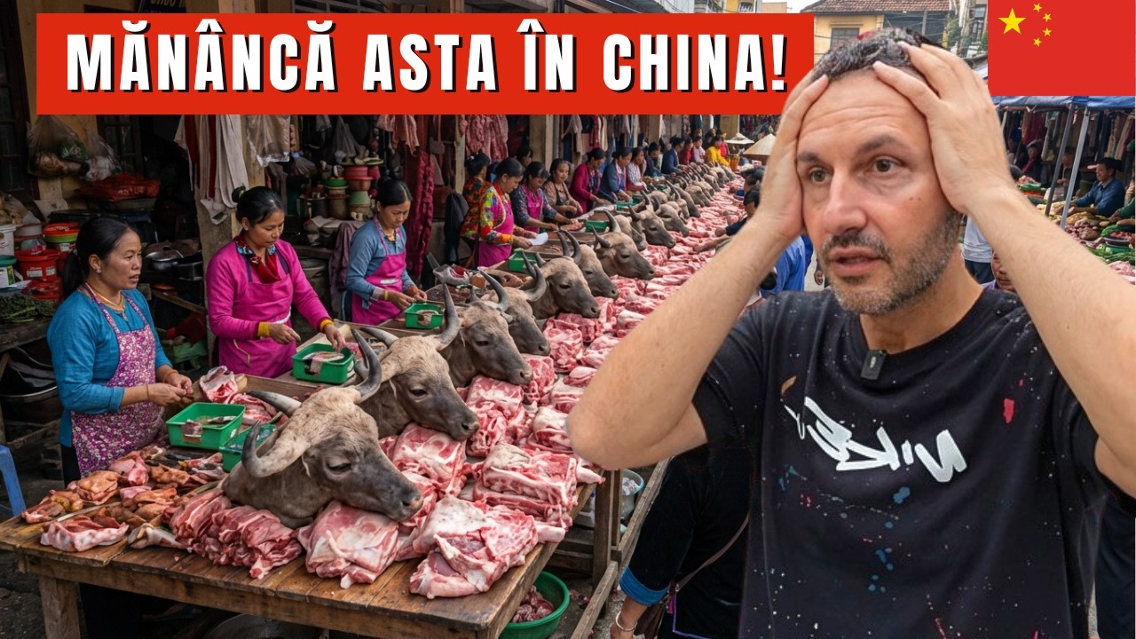 Experiență extremă la PIAȚA LOCALĂ în CHINA - Am încercat cele mai BIZARE mâncăruri